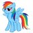 Rainbow Dash 1337